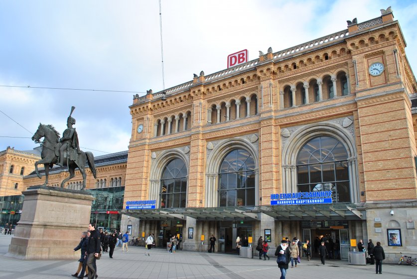 Foto Einkaufsbahnhöfe Hannover Niedersachsen Gb R